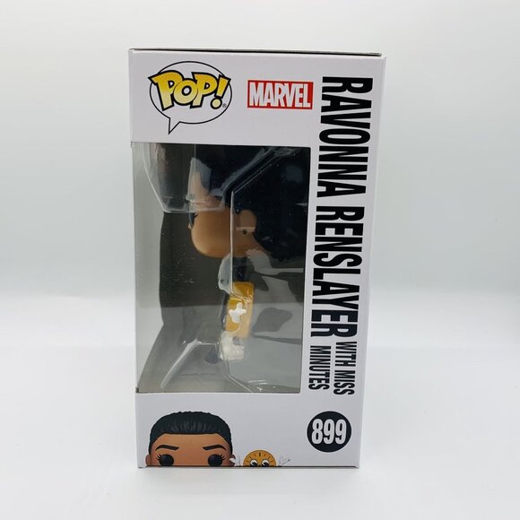 Funko Pop! Marvel Loki - Ravonna Renslayer with Miss Minutes Figure #899! - Picture 3 of 7